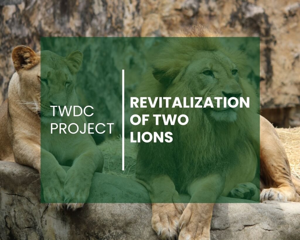 Revitalization of two lions